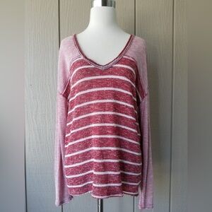Free People stripe long sleeve